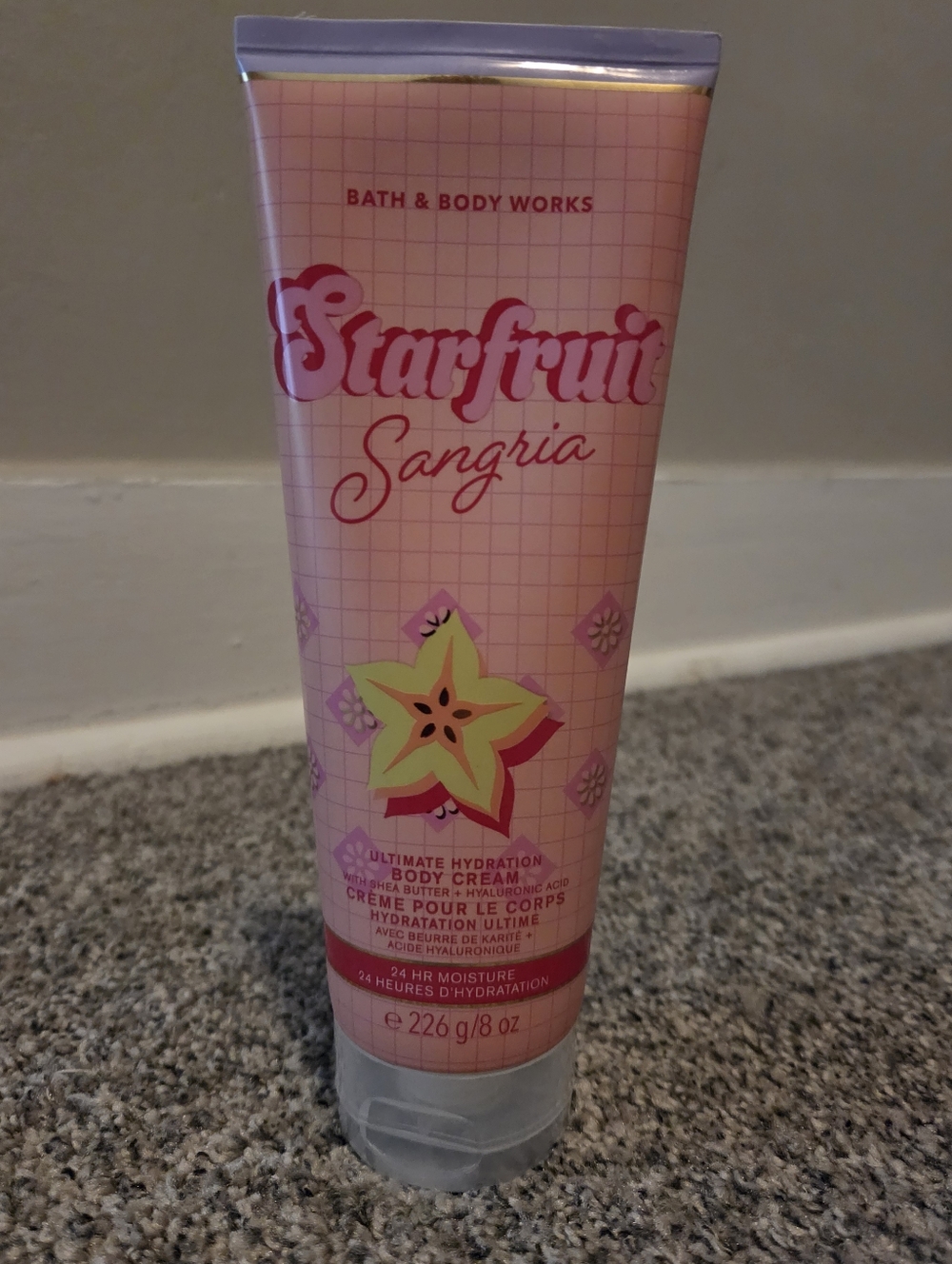 Bath & Body Works Starfruit Sangria Body Cream - Pink